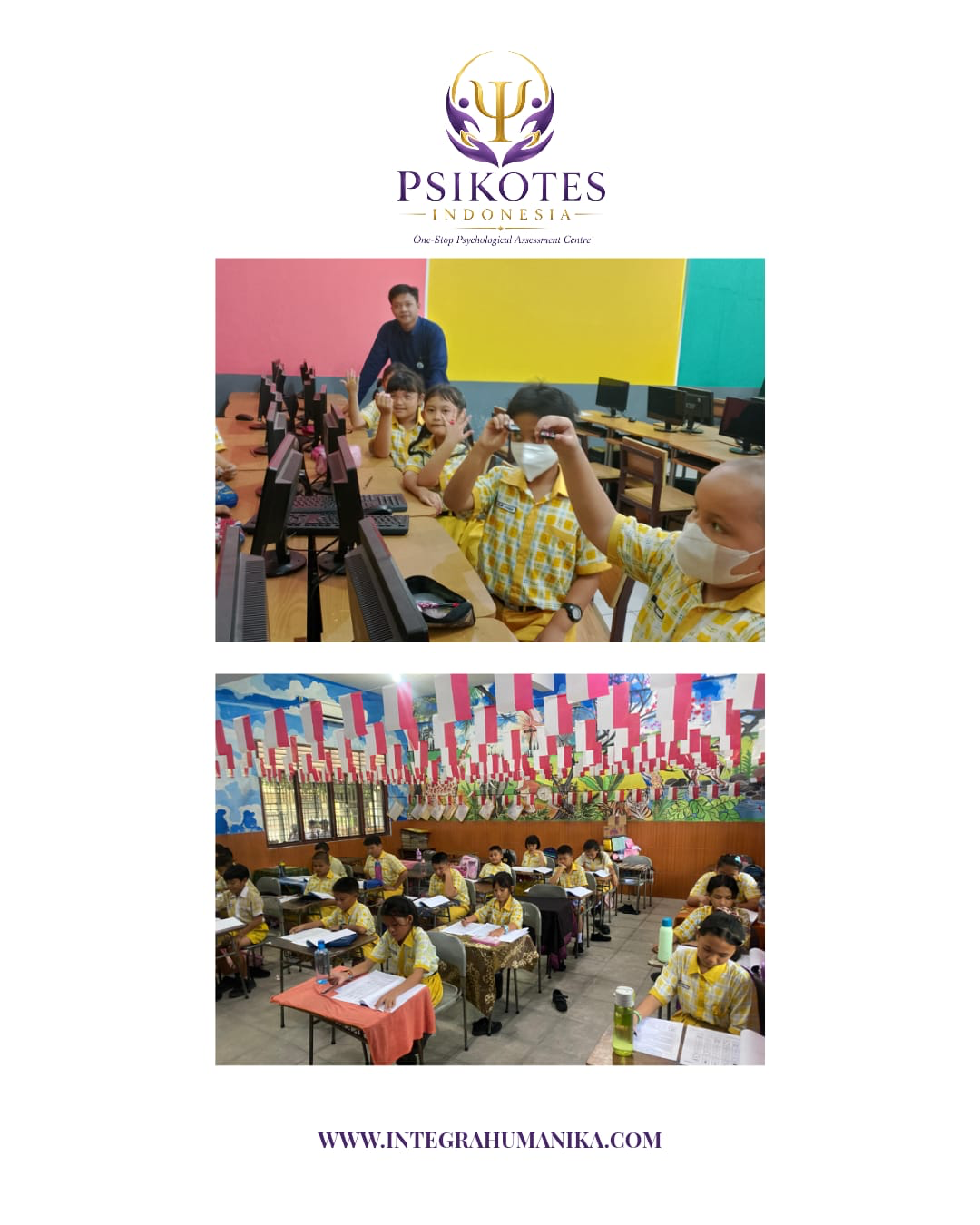 Dokumentasi Psikotes Sekolah Dasar — Asesmen kesiapan belajar dan potensi akademis siswa SD